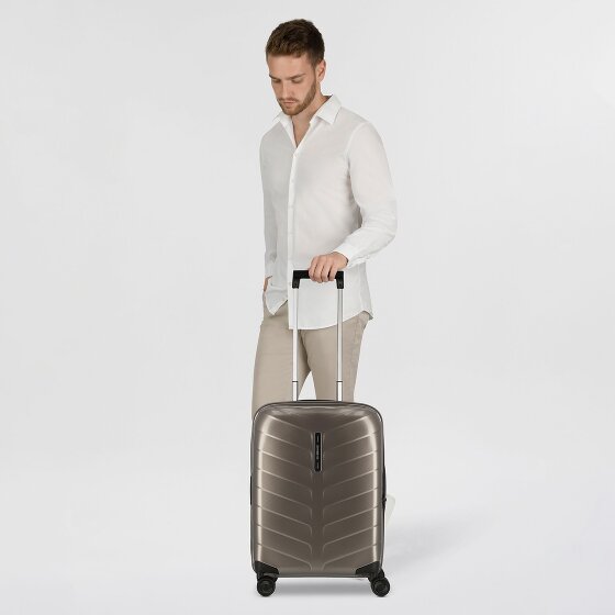 Samsonite Attrix 4 roulettes Trolley de cabine 55 cm avec soufflet d'extension