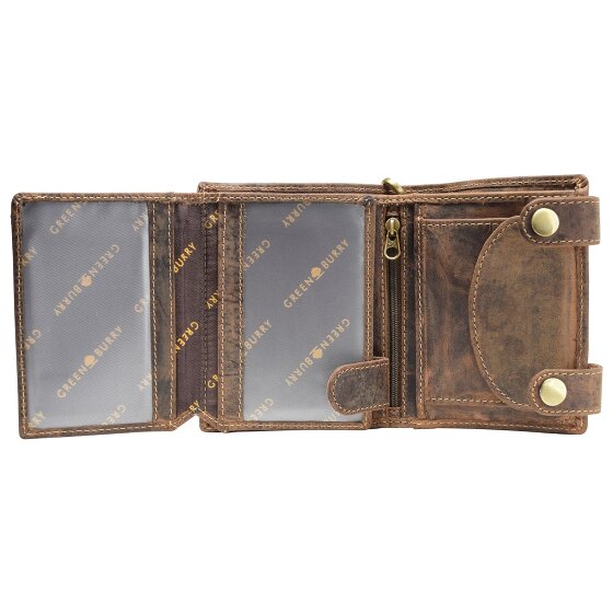Greenburry Porte-monnaie Vintage Indian en cuir 10 cm
