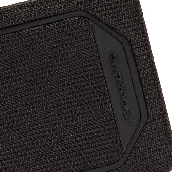Piquadro Lyss Porte-monnaie Protection RFID Cuir véritable 11 cm