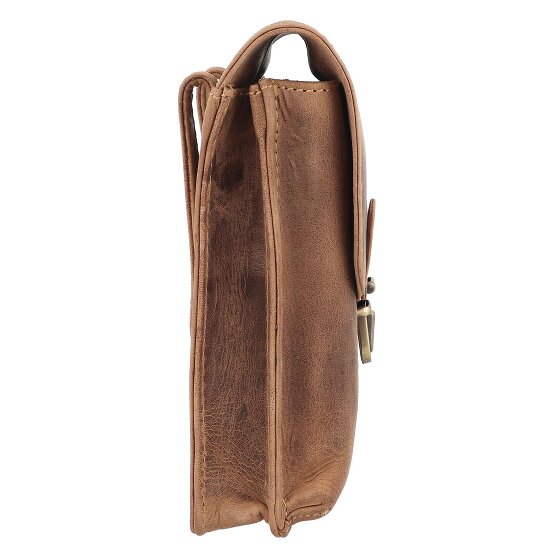 Greenburry Sac banane vintage en cuir 11 cm