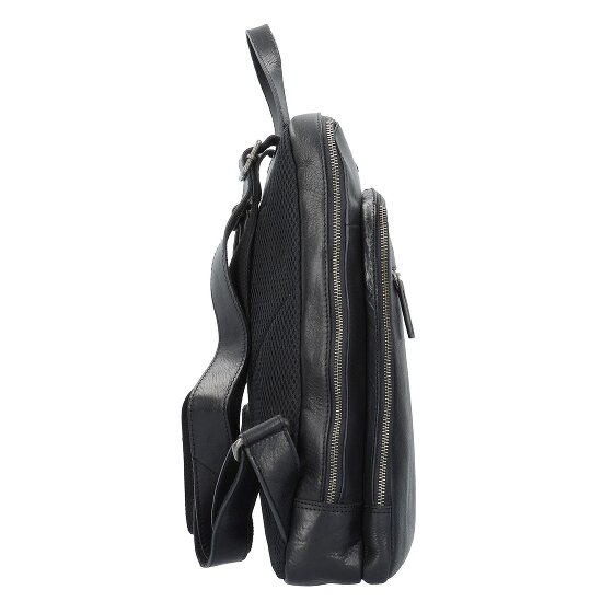Leonhard Heyden Roma sac à dos en cuir 40 cm compartiment pour ordinateur portable
