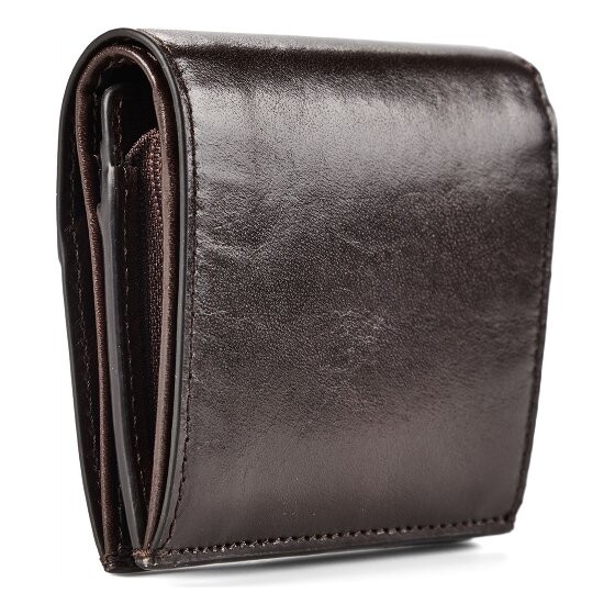 The Bridge Lucrezia Porte-monnaie Protection RFID Cuir véritable 11 cm