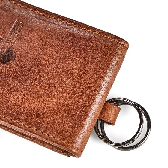 Greenburry Newport Porte-monnaie Protection RFID Cuir véritable 8.5 cm
