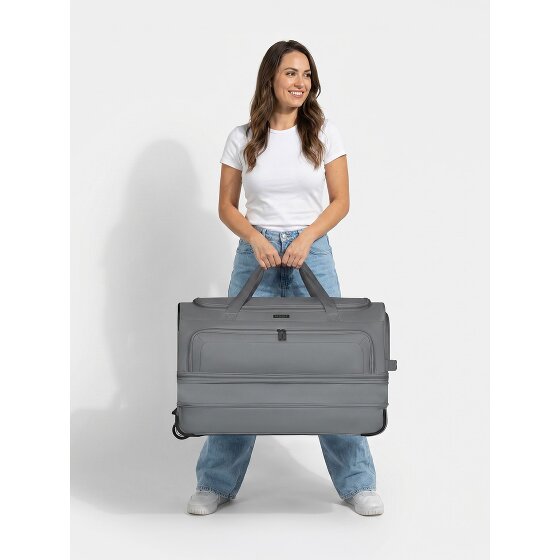 Redolz Sac de voyage Duffle Essentials à 2 roulettes 70 cm L avec soufflet d'extension