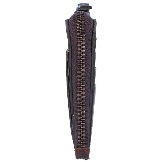 Burkely Antique Avery Étui pour cartes de crédit Protection RFID Cuir véritable 11 cm