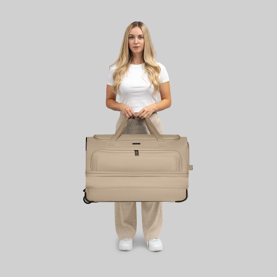 Redolz Sac de voyage Duffle Essentials à 2 roulettes 70 cm L avec soufflet d'extension