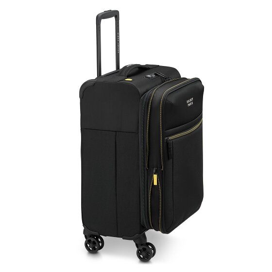 Delsey Paris Brochant 3 4 roues Valise cabine 55 cm avec soufflet d'extension