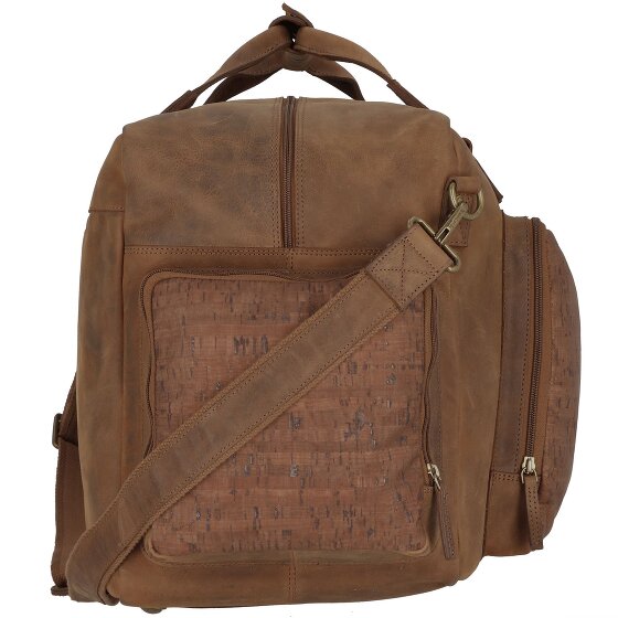 Greenland Nature Nature Weekender Sac de voyage en cuir 50 cm Compartiment pour ordinateur portable