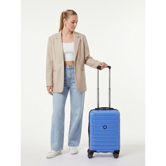 Delsey Paris Shadow 5.0 4 roues Valise cabine 55 cm '"avec soufflet d''extension"'