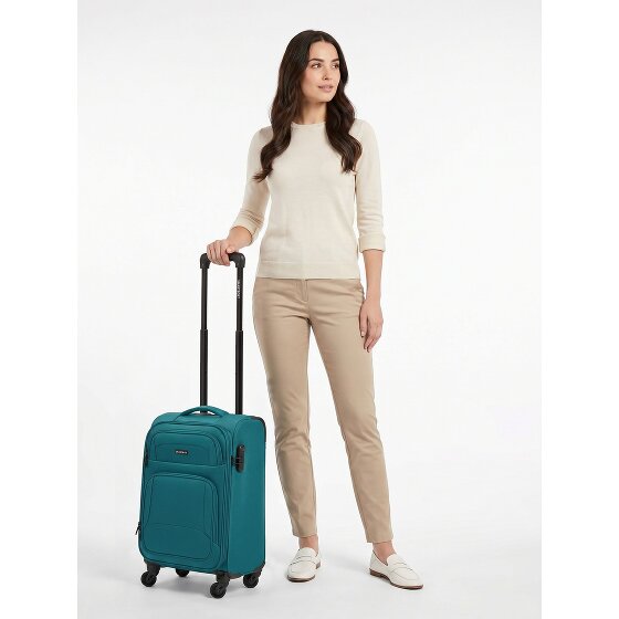 Smartbox Edition 04 4 roues Valise cabine 55 cm avec soufflet d'extension