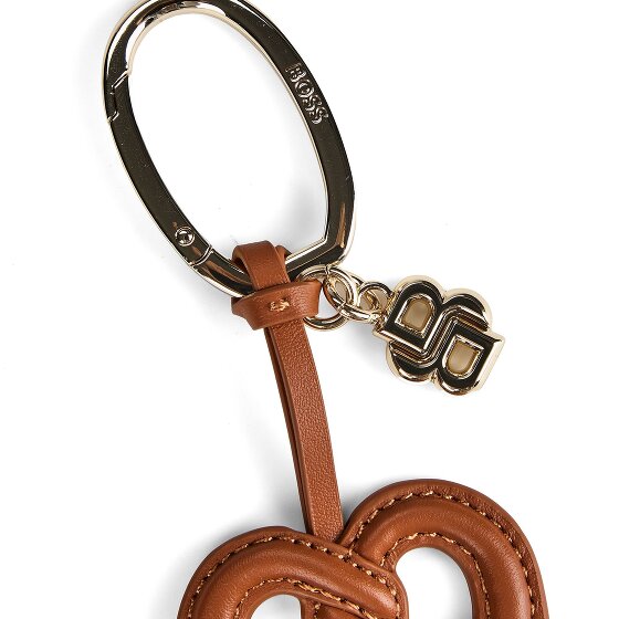 Boss Portes-clés en forme de bretzel en cuir, 12 cm