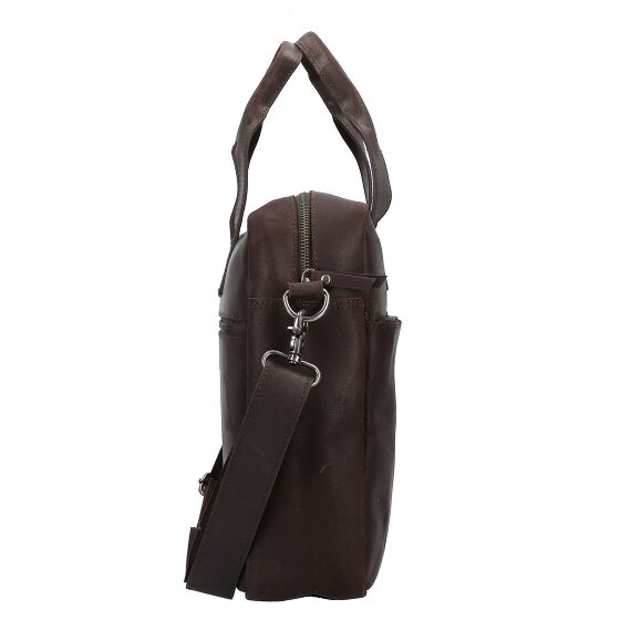 Burkely Vintage River Porte-documents en cuir 41 cm Compartiment pour ordinateur portable