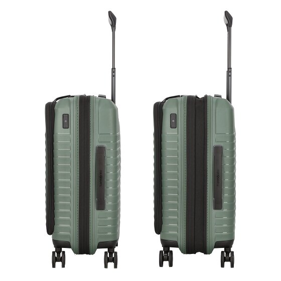 Samsonite Intuo 4 roulettes Trolley de cabine 55 cm Compartiment pour ordinateur portable avec soufflet d'extension