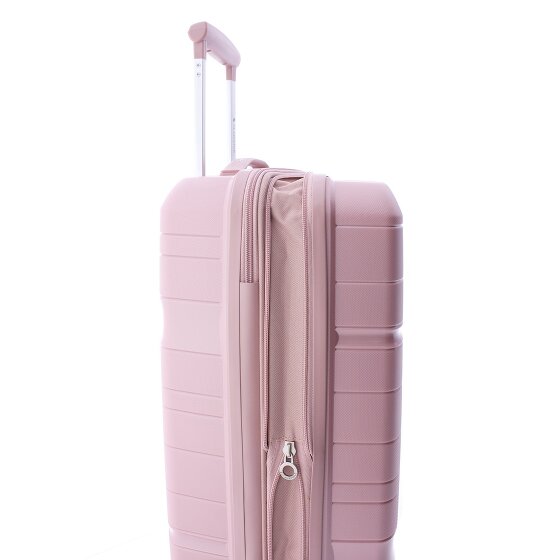 Gladiator 3800 4 roulettes Trolley de cabine 55 cm avec soufflet d'extension