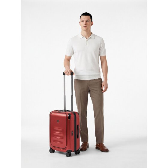 Victorinox Spectra Pro 4 roues Valise cabine 55 cm Compartiment ordinateur '"avec soufflet d''extension"'