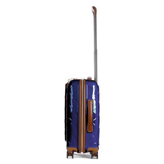 Stratic Leather & More 4 roulettes Trolley de cabine 55 cm Compartiment pour ordinateur portable
