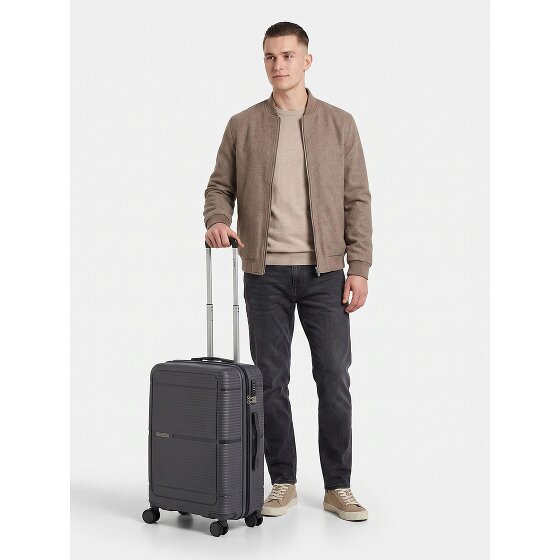 Benzi 5899 4 roues Valise cabine M 57 cm avec soufflet d'extension