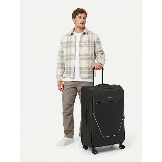 Stratic taska 4 roues Valise cabine L 76 cm avec soufflet d'extension