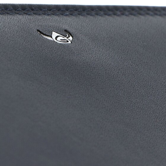 Golden Head Polo Porte-monnaie Protection RFID Cuir véritable 20 cm