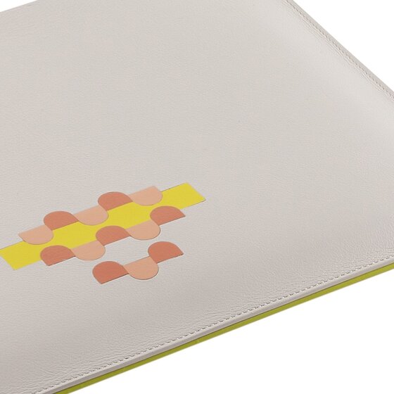 DuDu Housse ordinateur Cuir véritable 35 cm