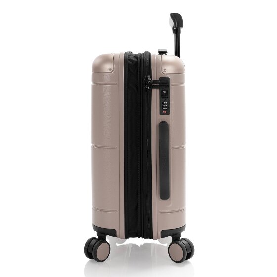 Heys Zen 4 roulettes Trolley de cabine S 54 cm avec soufflet d'extension