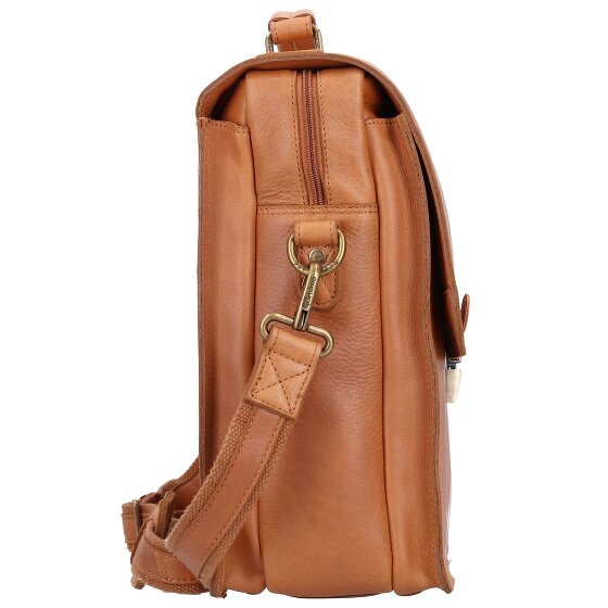 Greenland Nature Nature Porte-documents RFID en cuir 40 cm Compartiment pour ordinateur portable