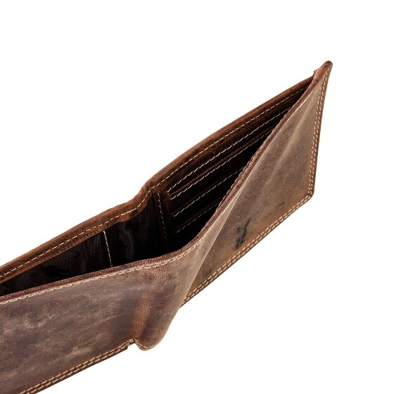 Jack Kinsky Baltimore 109 Porte-monnaie Protection RFID Cuir 12 cm