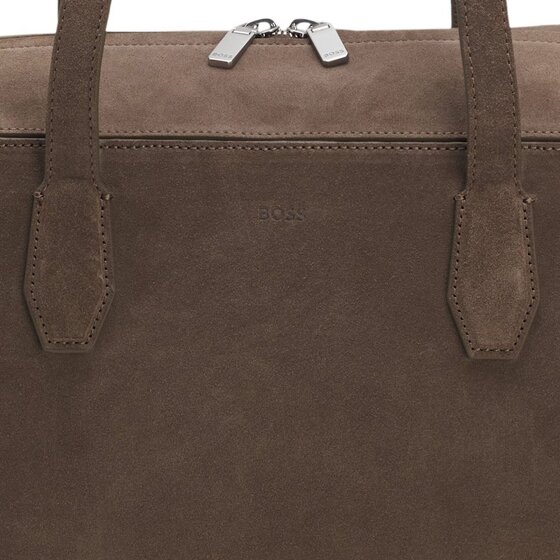 Boss Axell Sac de voyage Weekender Cuir véritable 45 cm