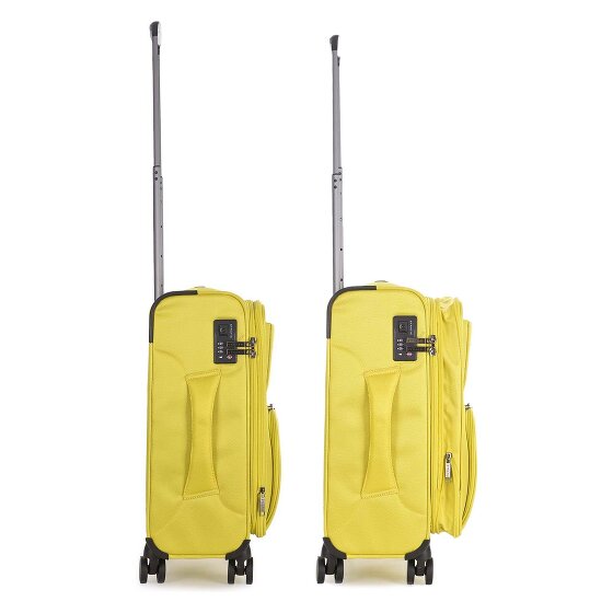 Stratic Bendigo Light Style 4 roues Valise cabine S 54 cm avec soufflet d'extension