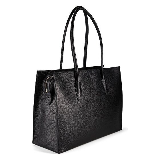 Coccinelle Myrtha Sac à bandoulière Cuir véritable 40 cm Compartiment ordinateur
