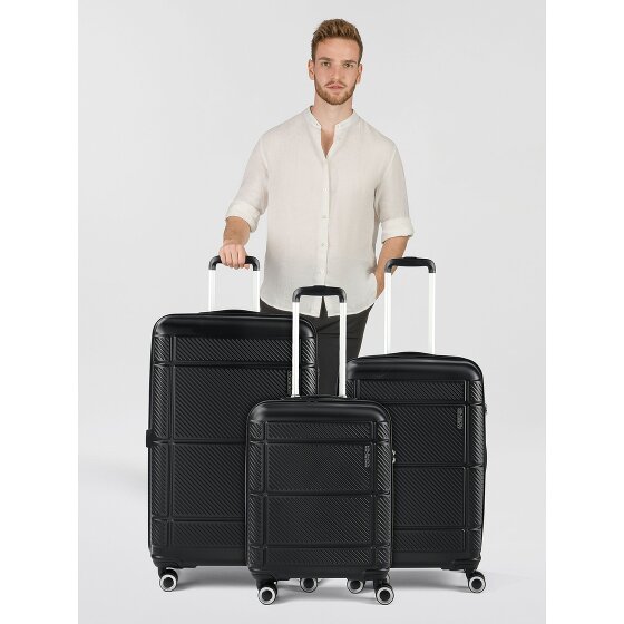 American Tourister Speedplay 4 roulettes Set de valises 3 pièces