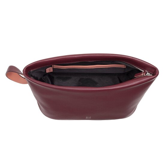 DuDu Fuerteventura Trousse de toilette Cuir véritable 28 cm
