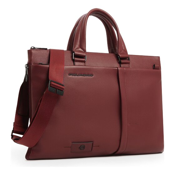 Piquadro Russel Attaché-case Protection RFID Cuir véritable 42 cm Compartiment ordinateur