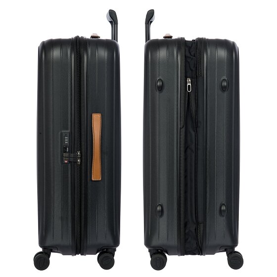 Bric's Taormina 4 roulettes Trolley 75 cm avec soufflet d'extension