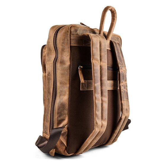 Greenburry Vintage Daypack Cuir 42 cm Compartiment pour ordinateur portable