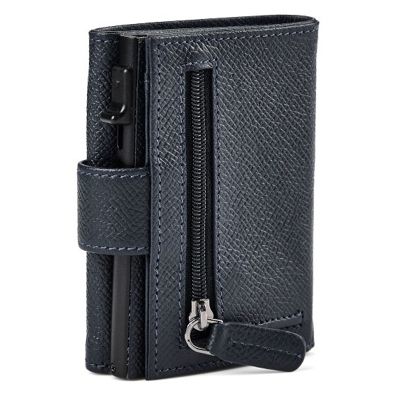 Braun Büffel Robin Étui pour cartes de crédit Protection RFID Cuir véritable 7.5 cm