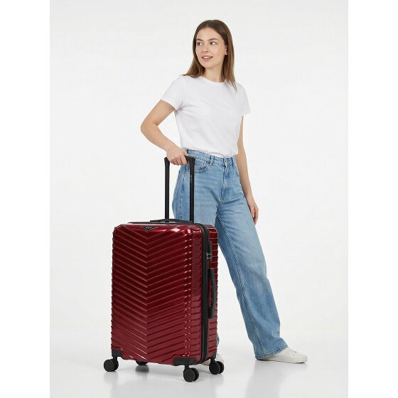 Redolz Essentials 18 4 roues Valise cabine 66 cm avec soufflet d'extension