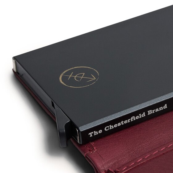 The Chesterfield Brand Hollis Porte-monnaie Protection RFID Cuir véritable 10 cm