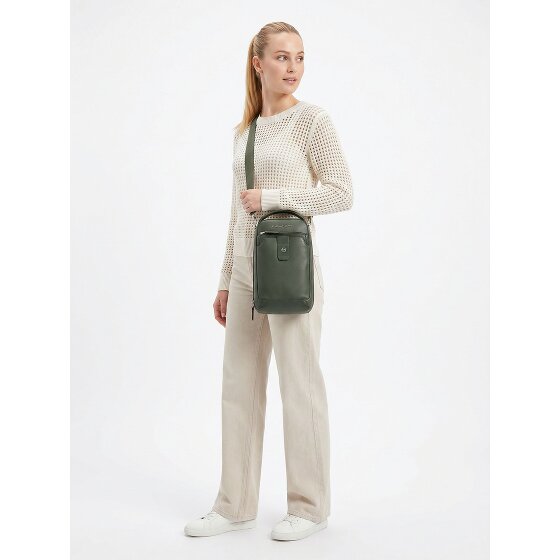 Piquadro Tebe Protection RFID Cuir véritable 36 cm