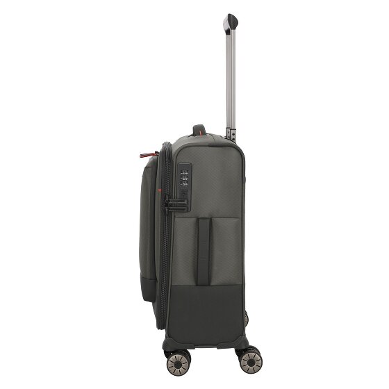 Travelite Crosslite 5.0 4 roulettes Trolley de cabine S 55 cm Compartiment pour ordinateur portable