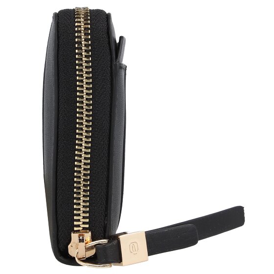 Piquadro Circle Porte-monnaie Protection RFID Cuir véritable 19 cm