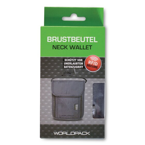 Worldpack Sac de poitrine Protection RFID 14 cm
