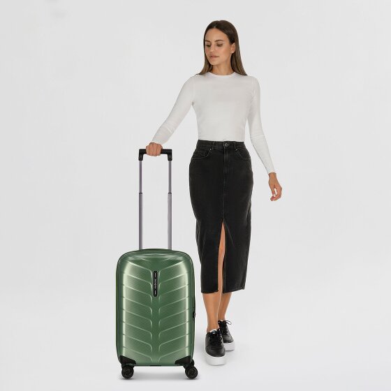 Samsonite Attrix 4 roulettes Trolley de cabine 55 cm avec soufflet d'extension