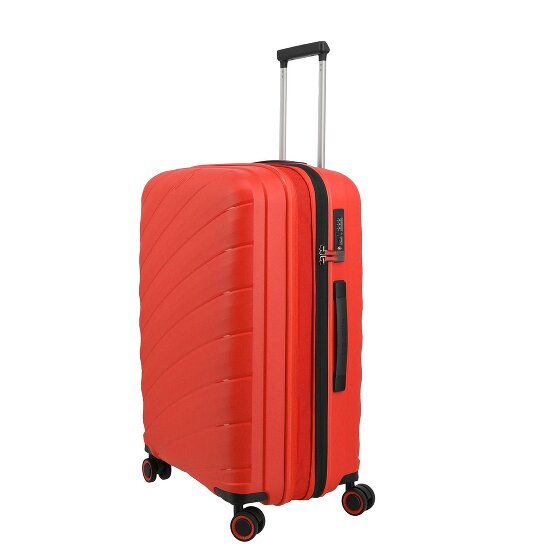 Travelite Burano 4 roulettes Set de valises 3 pièces avec soufflet d'extension