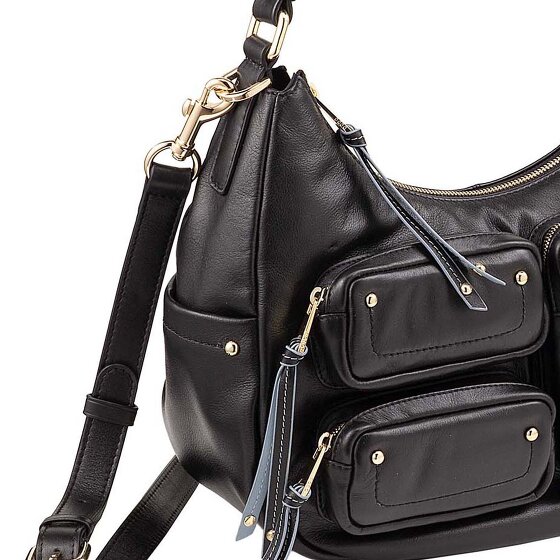 DuDu Pocket Sac à bandoulière Cuir véritable 30 cm
