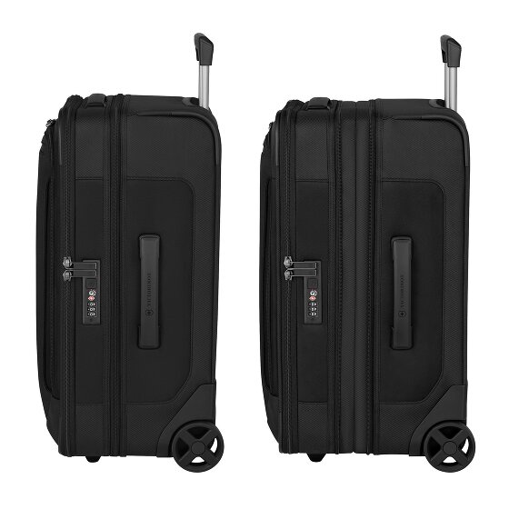 Victorinox Werks Traveler 7.0 2 roulettes Trolley de cabine 55 cm Compartiment pour ordinateur portable avec soufflet d'extension