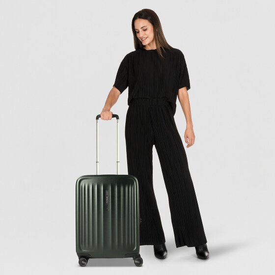 Samsonite Fyrm 4 roulettes Trolley de cabine S 55 cm avec soufflet d'extension