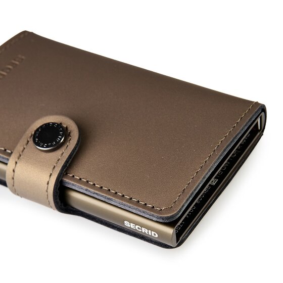 Secrid Miniwallet Étui pour cartes de crédit Protection RFID Cuir 10 cm