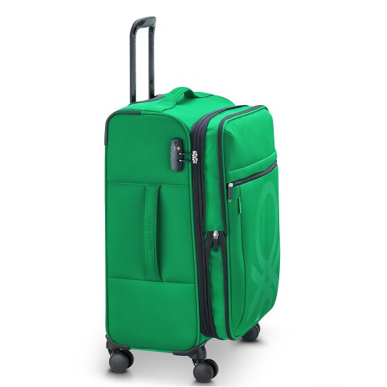 Delsey Paris x United Colors of Benetton Color Bock trolley 4 roues 67 cm avec soufflet extensible