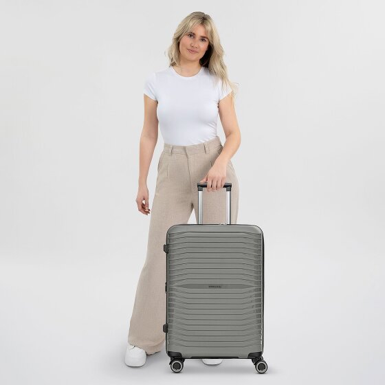 Stratic Shine 4 roues trolley 65 cm avec soufflet extensible